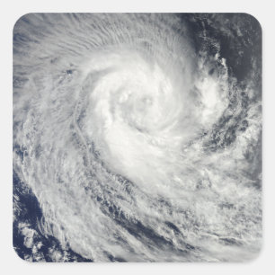 Tropischer Cyclone Imani Quadratischer Aufkleber