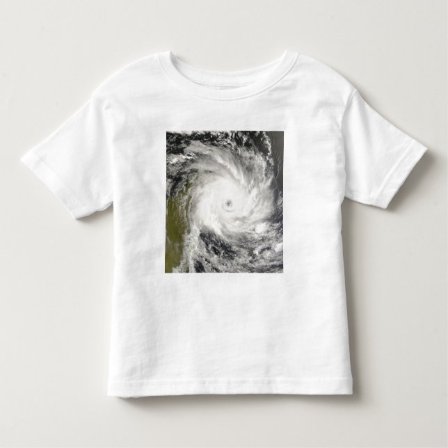 Tropischer Cyclone Ivan über Madagaskar Kleinkind T-shirt (Vorderseite)