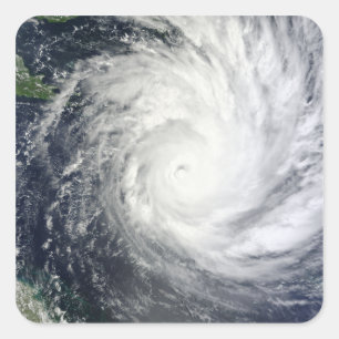 Tropischer Cyclone Yasi Quadratischer Aufkleber