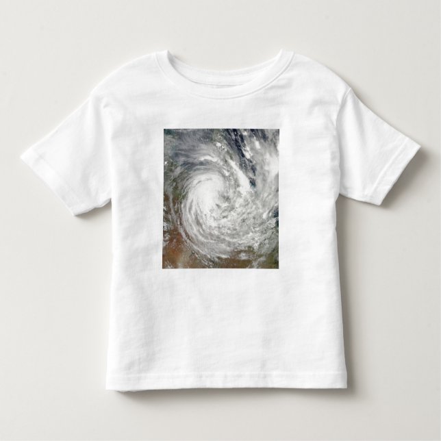 Tropischer Cyclone Yasi über Australien 2 Kleinkind T-shirt (Vorderseite)