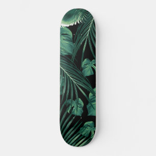 Tropischer Dschungel Blätter Traum Nr. 6 Skateboard