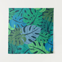 Tropischer Dschungel Palm Nahtloses Muster