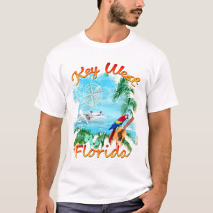 Tropischer Felsen Key Wests T-Shirt