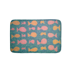 Tropischer Fisch Badematte