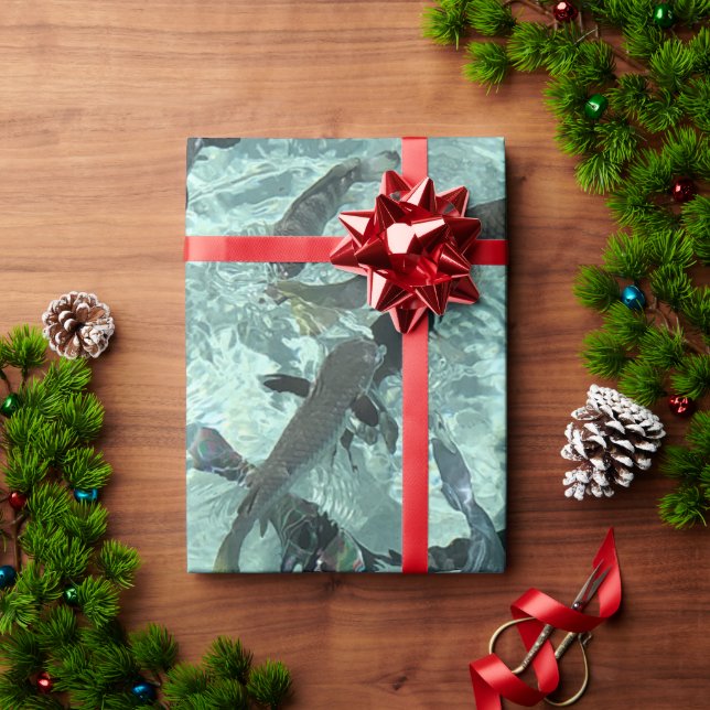 Tropischer Fisch Geschenkpapier (Feiertagsgeschenk)