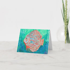 Tropischer Fisch Karte