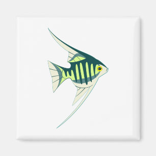 Tropischer Fisch Magnet