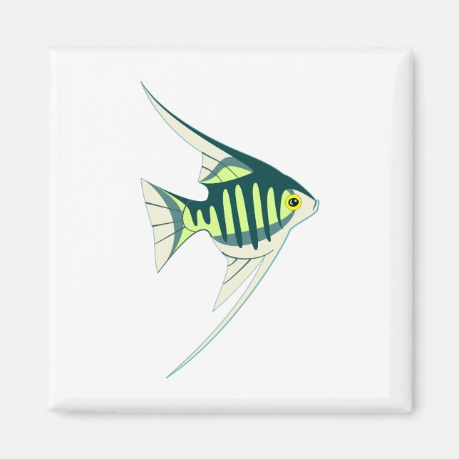 Tropischer Fisch Magnet (Vorne)