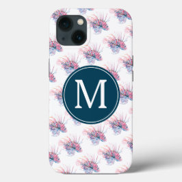 Tropischer Fisch Monogram Beachy Phone Case