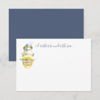 Tropischer Fisch-Papier-Karte