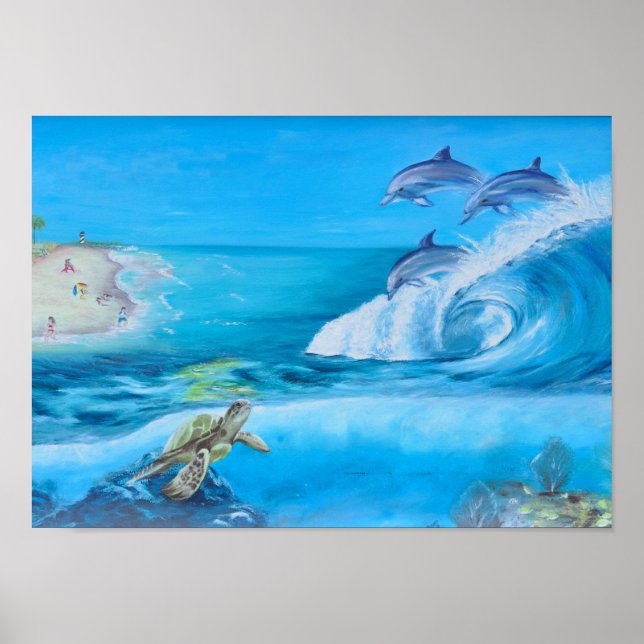 Tropischer Fisch Poster (Vorne)