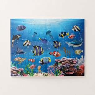 Tropischer Fisch Puzzle