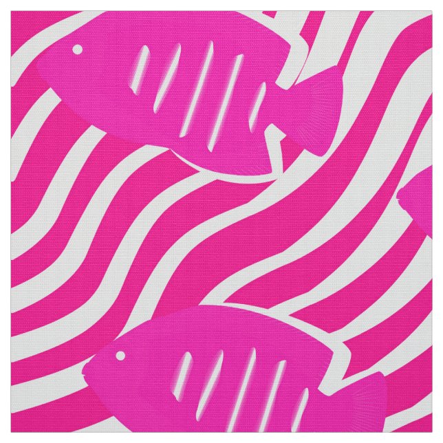 Tropischer Fisch Stoff (Muster)