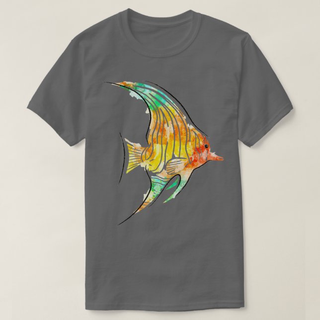 Tropischer Fisch T-Shirt (Design vorne)