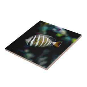 tropischer Fisch Unterwasser-Aquakultur Fliese