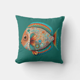 Tropischer Fischstil Kissen
