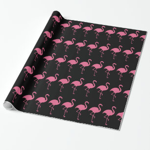 Tropischer Flamingo modisch Geschenkpapier