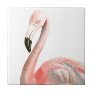 Tropischer Flamingo-Vogel Fliese