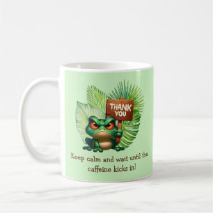 Tropischer Frog Spaß Kaffeemaschine Tasse - indivi