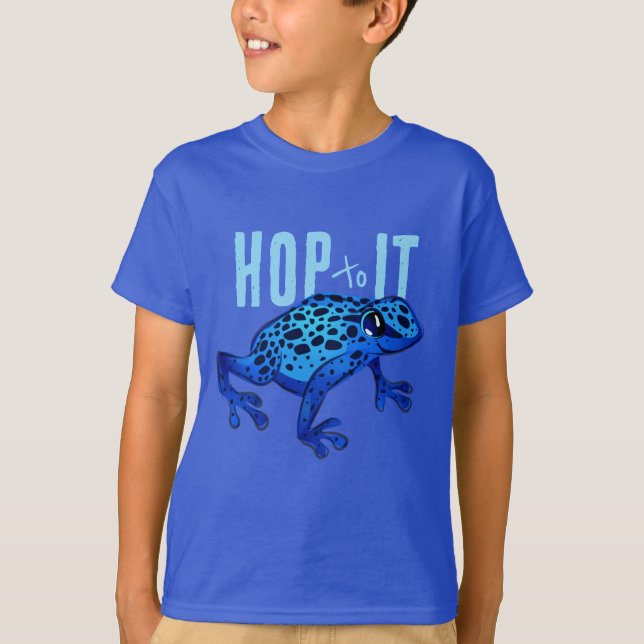 Tropischer Frosch-T - Shirt (Vorderseite)