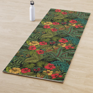 Tropischer Garten Yogamatte