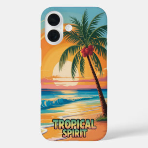 Tropischer Geist iPhone 16 Hülle