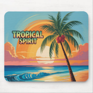 Tropischer Geist Mousepad