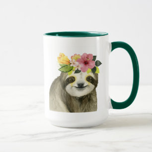 Tropischer Halo  Sweet Sloth Tasse
