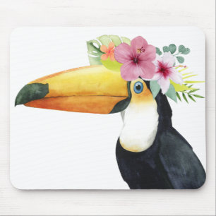 Tropischer Halo - Toucan Mousepad