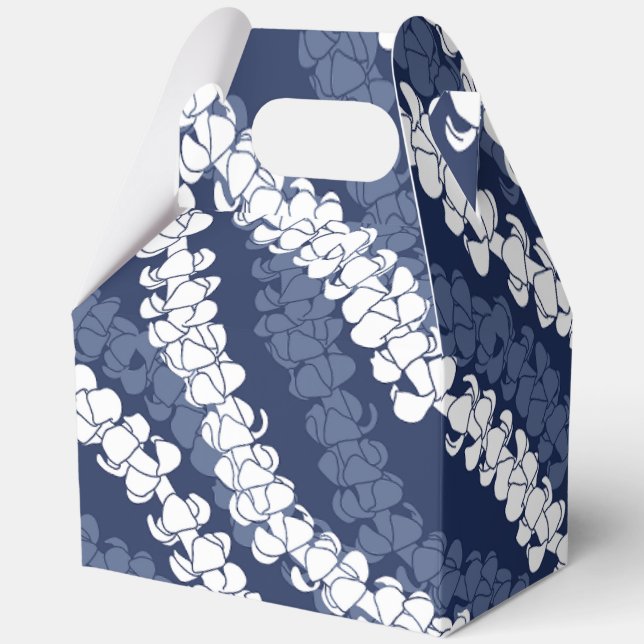 Tropischer hawaiianischer Ausdruck Geschenkschachtel (Vorderseite)