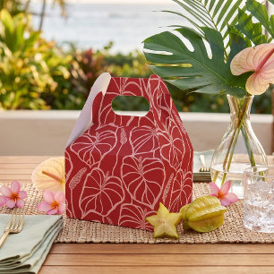 Tropischer hawaiianischer Druck Geschenkschachtel