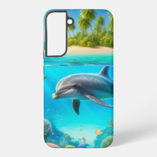Tropischer/hawaiianischer farbenfroher Unterwasser Samsung Galaxy Hülle