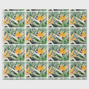 Tropischer hawaiischer Paradiesvogel Geschenkpapier