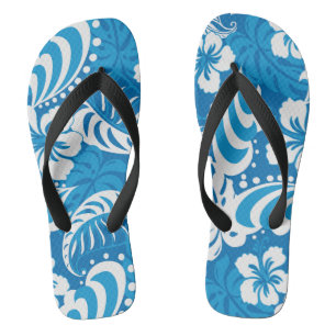 Tropischer Hibiskus Flip Flops