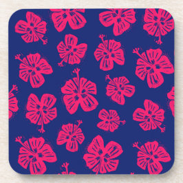 Tropischer Hibiskus für ein bisschen Paradies auf  Getränkeuntersetzer