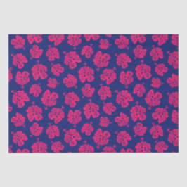 Tropischer Hibiskus für ein bisschen Paradies auf  Seidenpapier