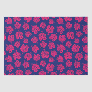 Tropischer Hibiskus für ein bisschen Paradies auf  Seidenpapier