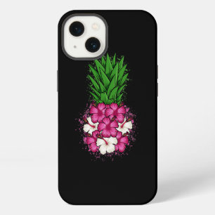 Tropischer Hibiskus Hawaiian Pineapel Aloha Hawaii iPhone 13 Hülle