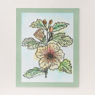 Tropischer Hibiskus Puzzle