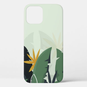 Tropischer Hintergrund mit Dschungel-Pflanze. Palm Case-Mate iPhone Hülle