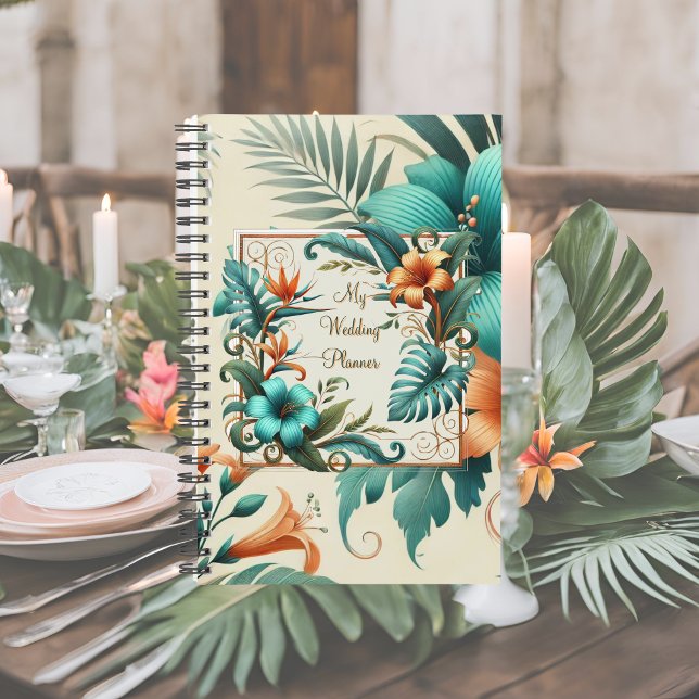 Tropischer Hochzeitsplaner Planer (Von Creator hochgeladen)