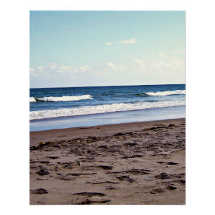 Tropischer Horizont an der Küste Floridas Poster