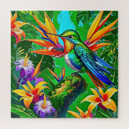 Tropischer Hummingvogel Puzzle