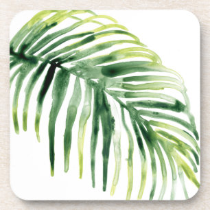 Tropischer Jewel Leaf Getränkeuntersetzer
