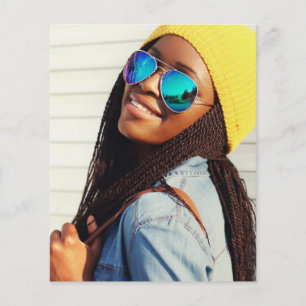 Tropischer Kokosnuss-Abschluss mit Foto V2 Flyer