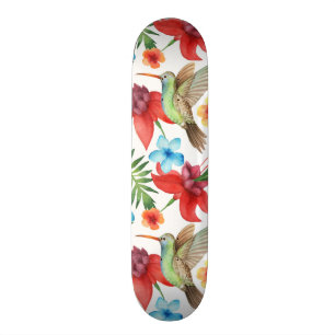 Tropischer Kolibri Skateboard