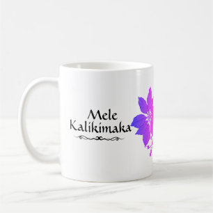 Tropischer Mele Kalikimaka Hawaiianer Tasse