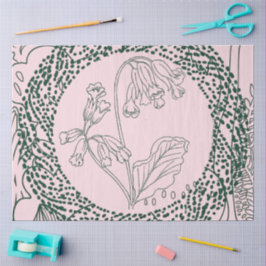 Tropischer Modernismus Geschenkpapier Seidenpapier