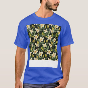 Tropischer nahtloser Muster Hawaiischer Hibiskus M T-Shirt