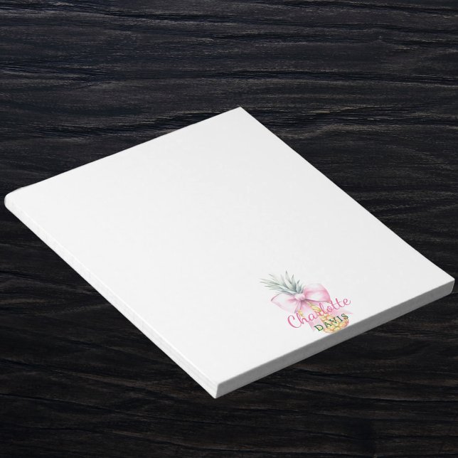 Tropischer Name der Ananas Notizblock (Von Creator hochgeladen)